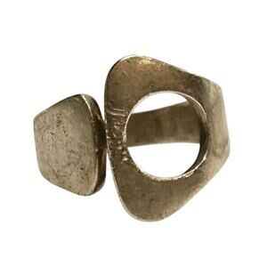 Vintage Erik From Danish Modernist Sterling Silver Ring | Mid-Century Jewelry